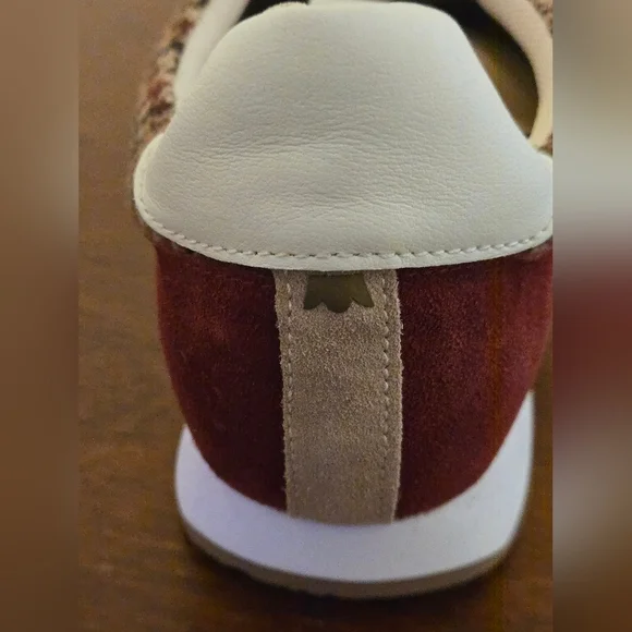 Birdies Size 8.5 Women's Roadrunner Sneaker Primary Plaid - Picture 8 of 13